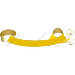 Elegant Golden Ribbon