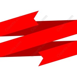 Dynamic Red Ribbon