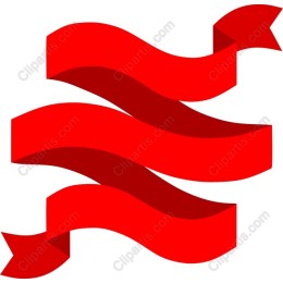 Vibrant Red Ribbon