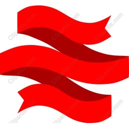 Vibrant Red Ribbon