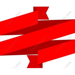Vibrant Red Ribbon