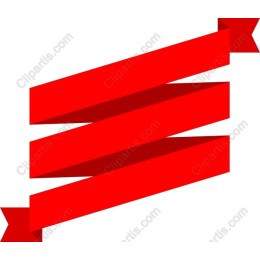 Dynamic Red Ribbon