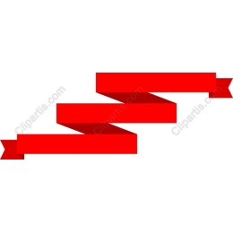 Vibrant Red Ribbon