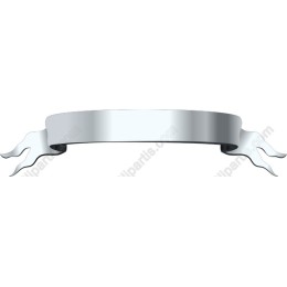 Elegant Silver Ribbon Banner