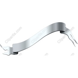 Elegant Silver Ribbon