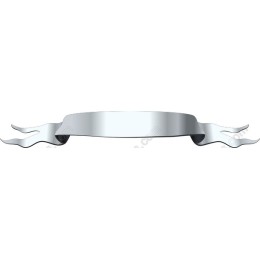 Elegant Silver Ribbon Banner