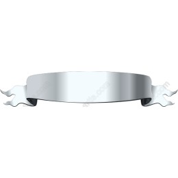 Elegant Silver Ribbon