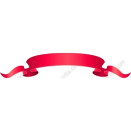 Vibrant Red Ribbon