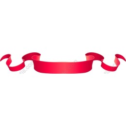 Vibrant Red Ribbon