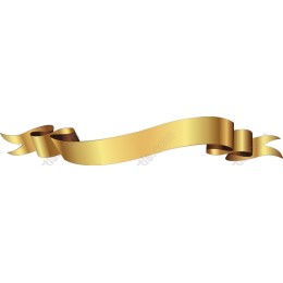 Elegant Golden Ribbon