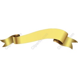 Elegant Yellow Ribbon