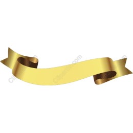 Elegant Golden Ribbon