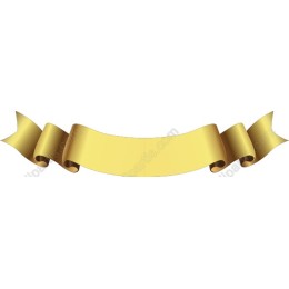 Elegant Yellow Ribbon