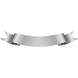 Elegant Silver Ribbon