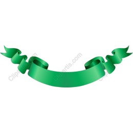 Elegant Green Ribbon