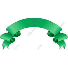 Green Ribbon Banner