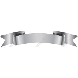Elegant Silver Ribbon