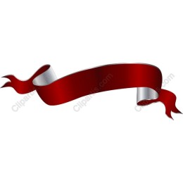 Elegant Red Ribbon Banner