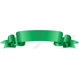Green Ribbon Banner