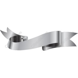 Elegant Silver Ribbon