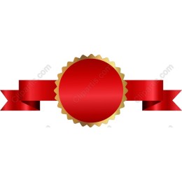 Elegant Red Badge Award