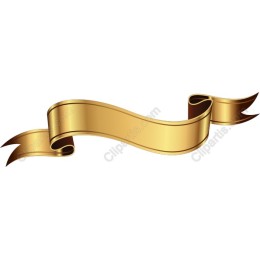 Elegant Gold Ribbon