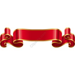 Red Decorative Ribbon