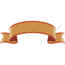 Classic Golden Ribbon Banner