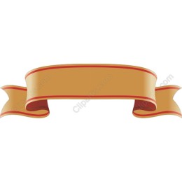 Elegant Golden Ribbon Banner