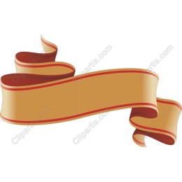 Elegant Gold and Red Ribbon