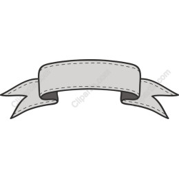 Blank Ribbon Banner