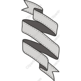 Elegant Gray Ribbon