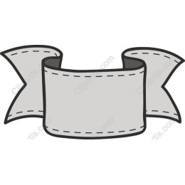 Elegant Blank Ribbon