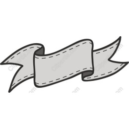 Elegant Decorative Ribbon Banner