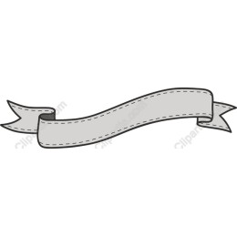 Grey Decorative Ribbon