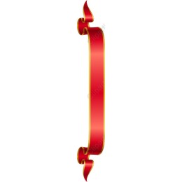 Elegant Red Ribbon Banner
