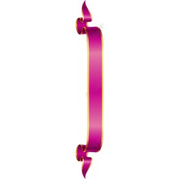 Ornate Purple Ribbon Banner