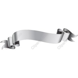 Elegant Silver Ribbon