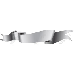 Elegant Silver Ribbon