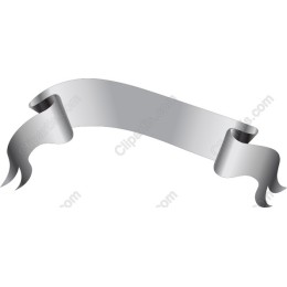 Elegant Silver Ribbon