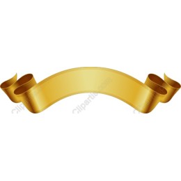 Elegant Gold Ribbon