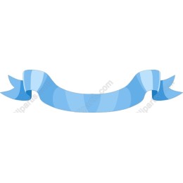 Elegant Blue Ribbon