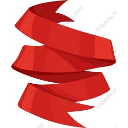 3D Red Ribbon