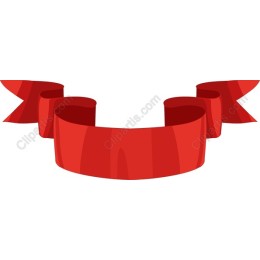 Vibrant Red Ribbon