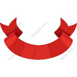 Elegant Red Ribbon Banner