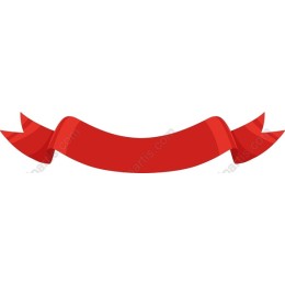 Vibrant Red Ribbon