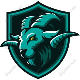Dynamic Goat Head Logo