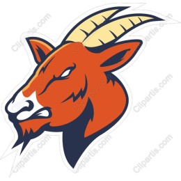 Vibrant Goat Head
