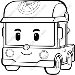Charming Cartoon Truck for Kids