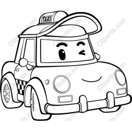 Whimsical Taxi Cab